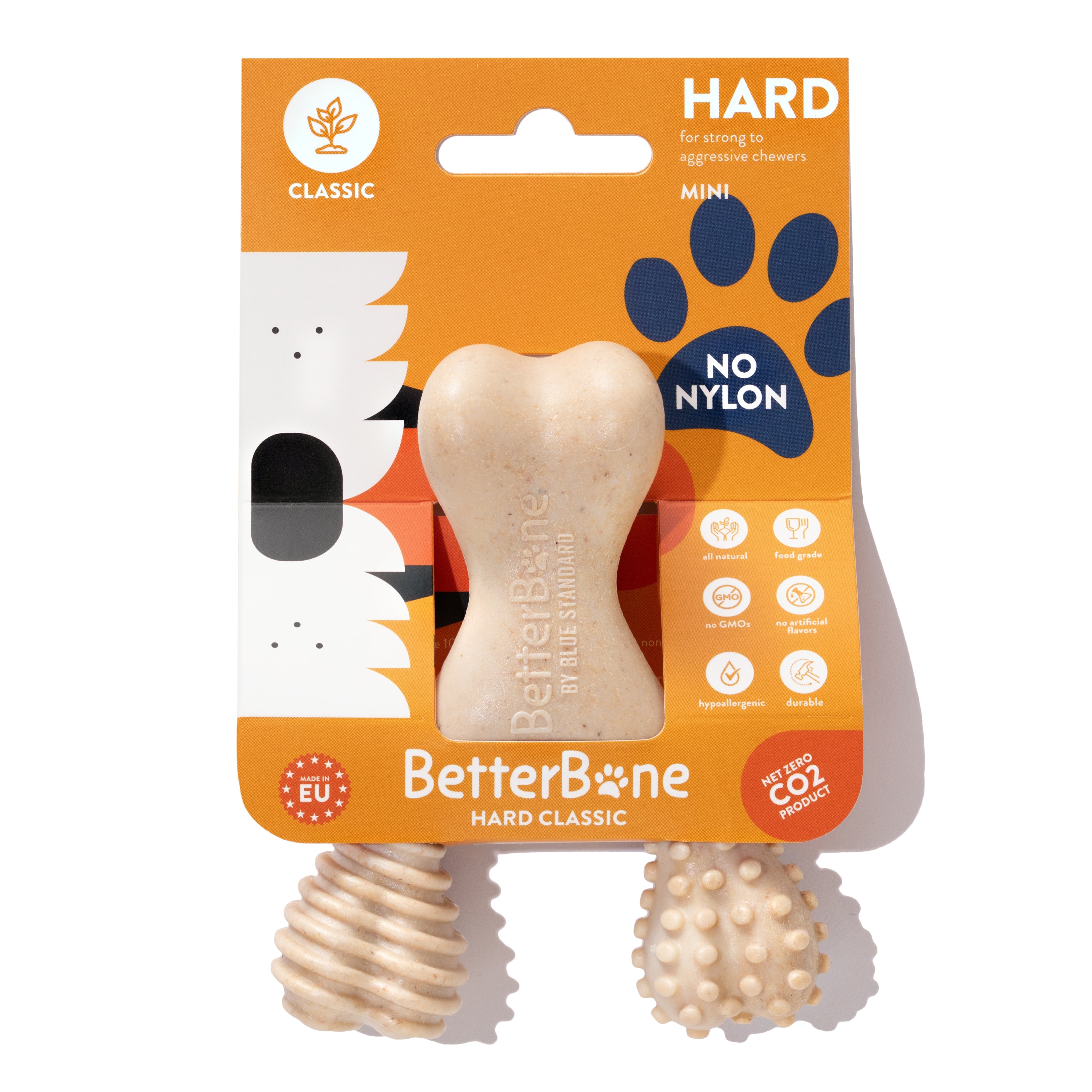 BetterBone HARD Chew Toy by BetterBone All Natural Eco-Friendly Dog Chews & Bones