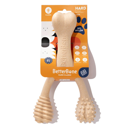 BetterBone HARD Chew Toy by BetterBone All Natural Eco-Friendly Dog Chews & Bones