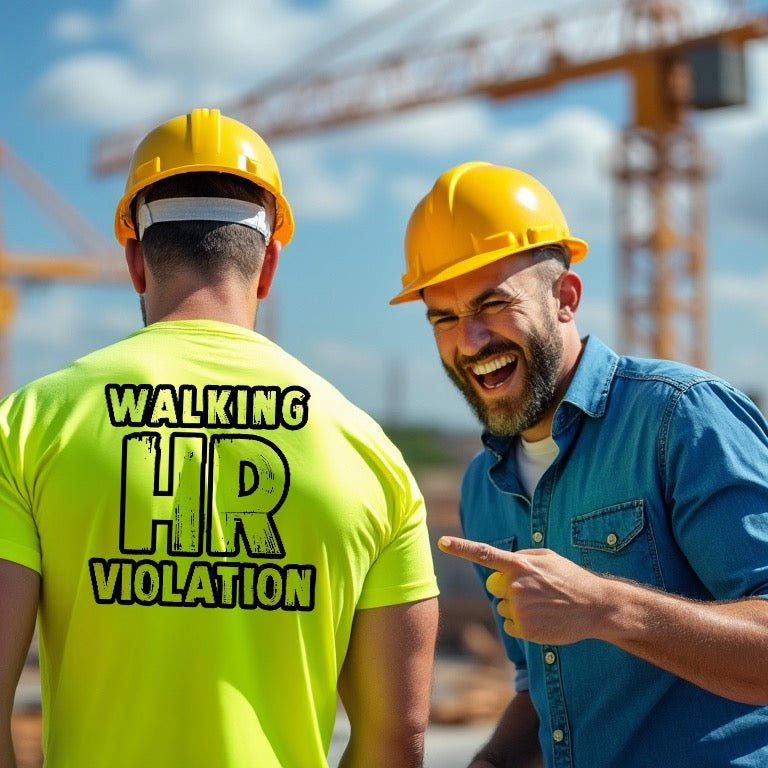 HR Violation - Long Sleeve Hi-Vis T-Shirt by Armed American Supply