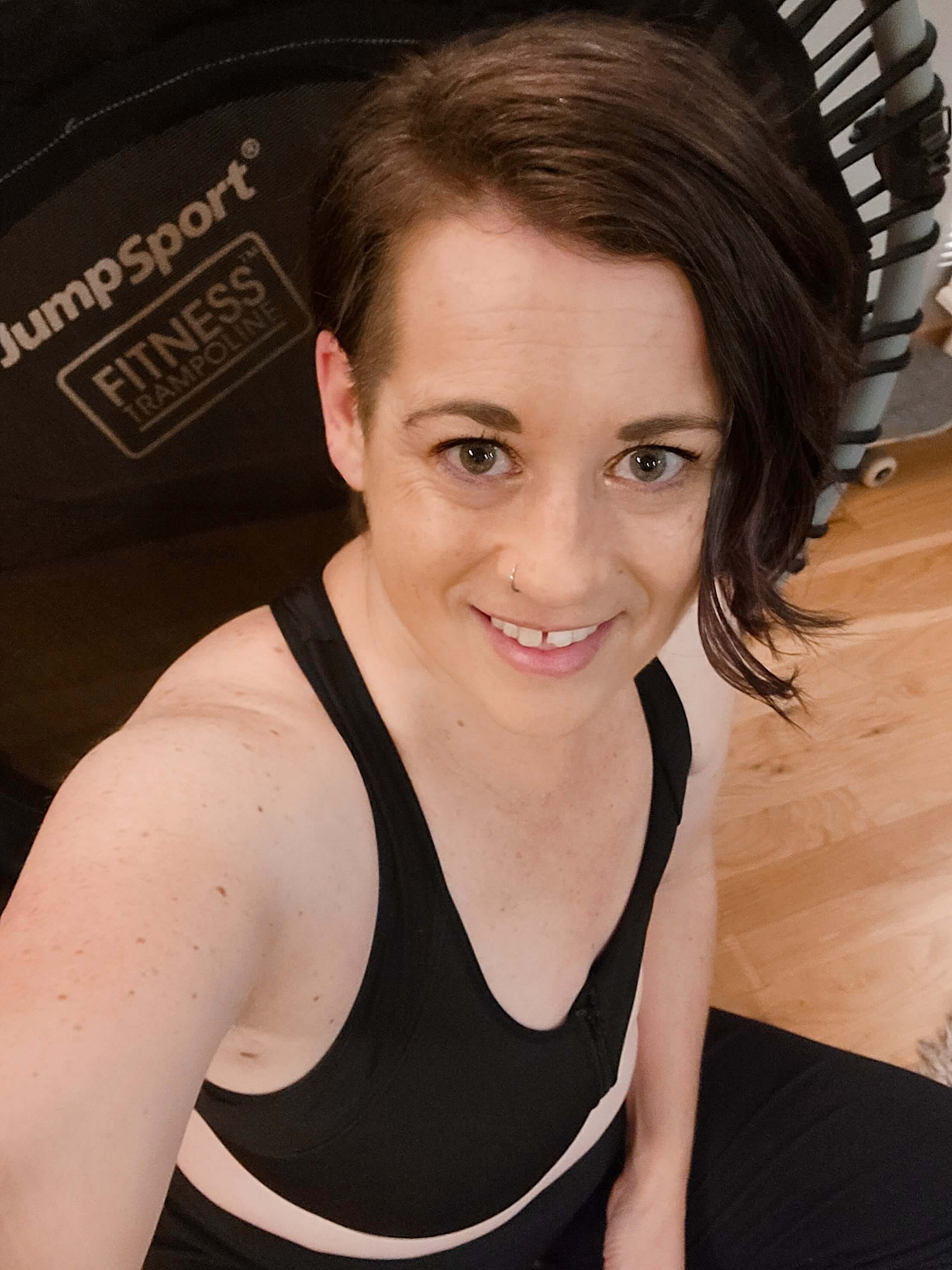 Hero Front‑Closure Sports Bra - Black by Meadow