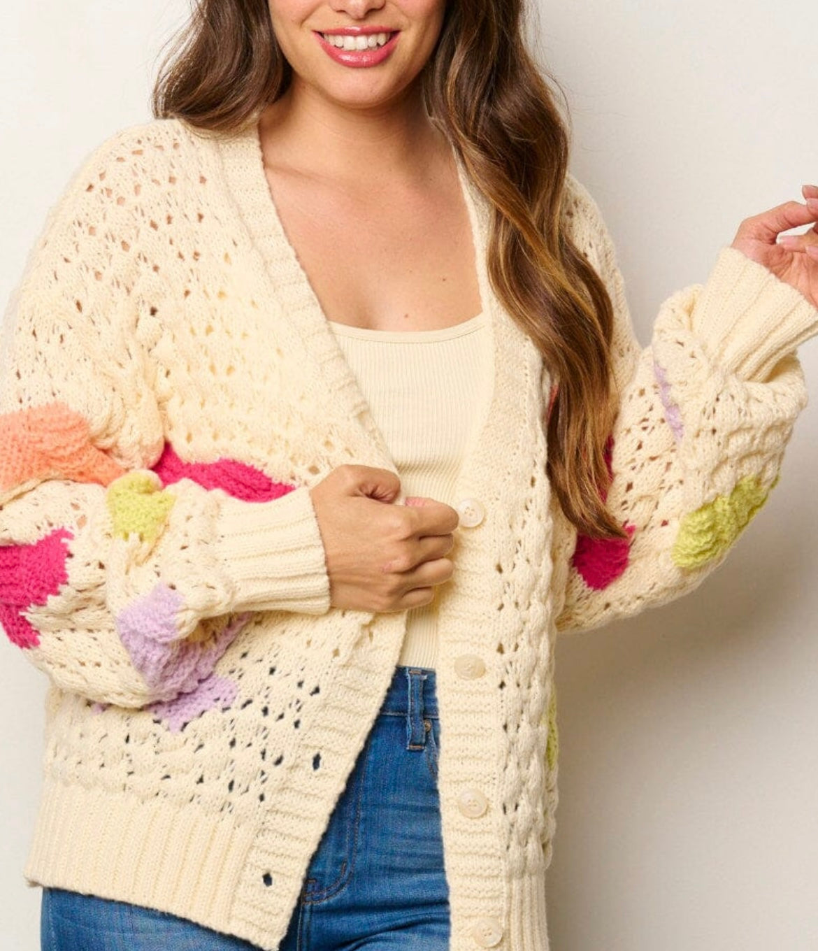 FLORASWEATER CARDIGAN by N&C Boutique