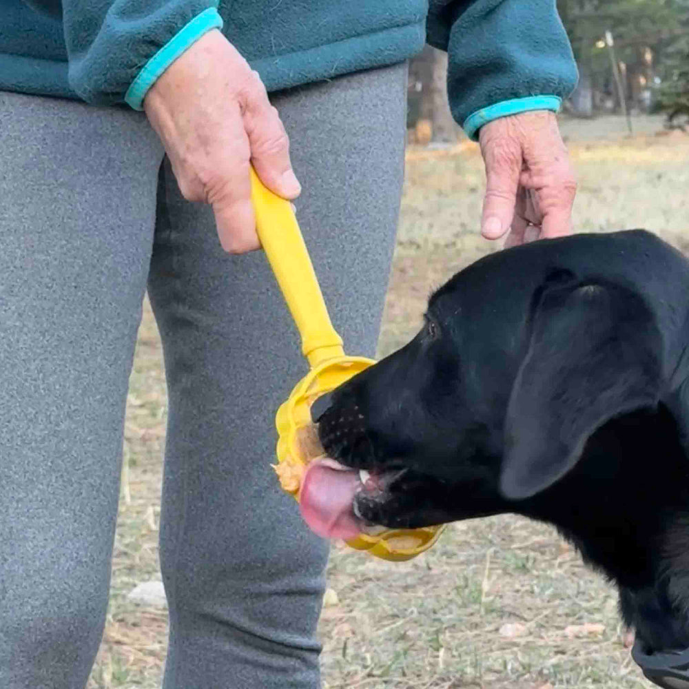 eStick Hand-Held Dog Enrichment Toy - Interactive Lick Stick | USA Made by SodaPup/True Dogs, LLC