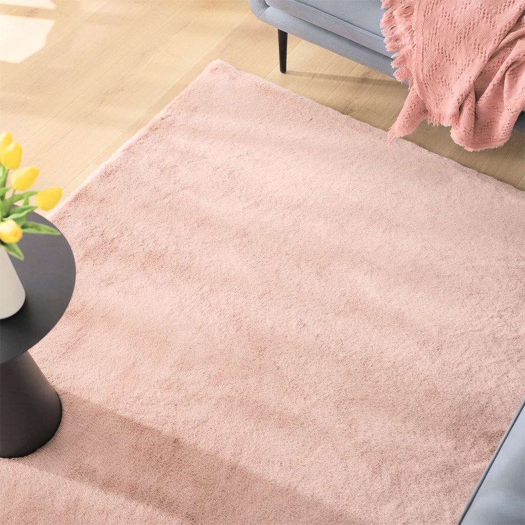 Kasentex Spring Fluffy Elegant Faux Fur Area Rugs, Ultra Soft, Room Decor, Graduation Gifts, Fathers Day Gift, Mom Gift, Easter Gift by Kasentex