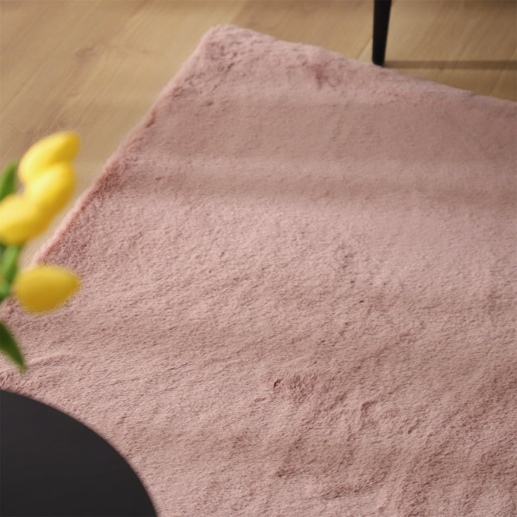 Kasentex Spring Fluffy Elegant Faux Fur Area Rugs, Ultra Soft, Room Decor, Graduation Gifts, Fathers Day Gift, Mom Gift, Easter Gift by Kasentex