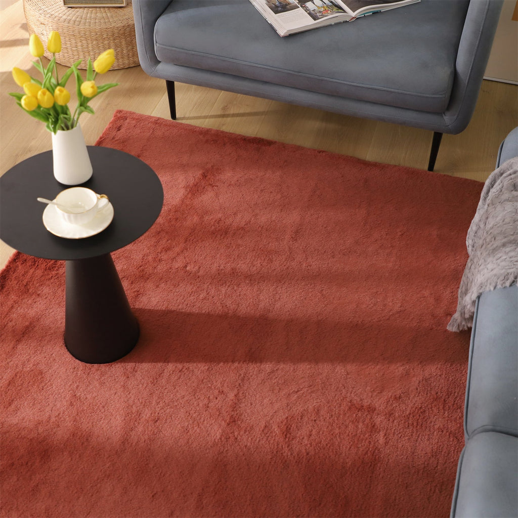 Kasentex Spring Fluffy Elegant Faux Fur Area Rugs, Ultra Soft, Room Decor, Graduation Gifts, Fathers Day Gift, Mom Gift, Easter Gift by Kasentex