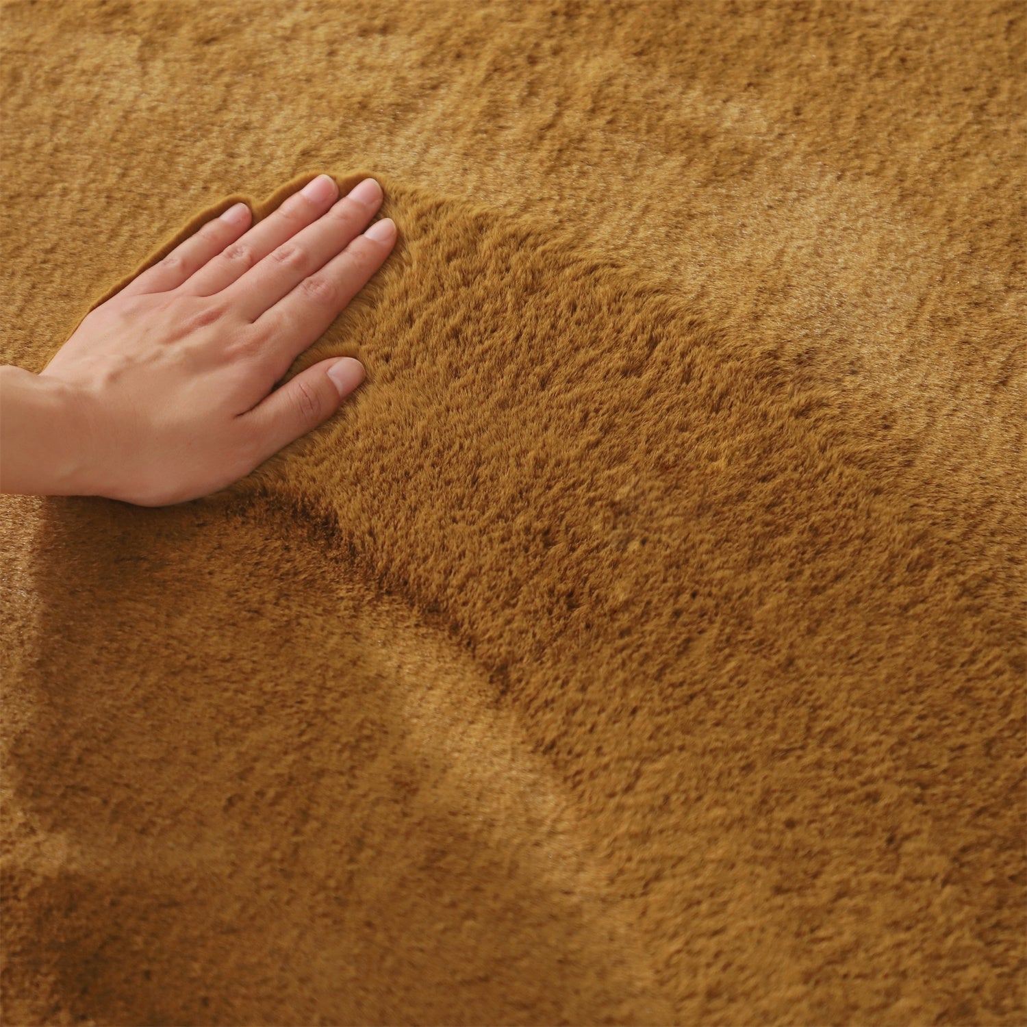 Kasentex Spring Fluffy Elegant Faux Fur Area Rugs, Ultra Soft, Room Decor, Graduation Gifts, Fathers Day Gift, Mom Gift, Easter Gift by Kasentex