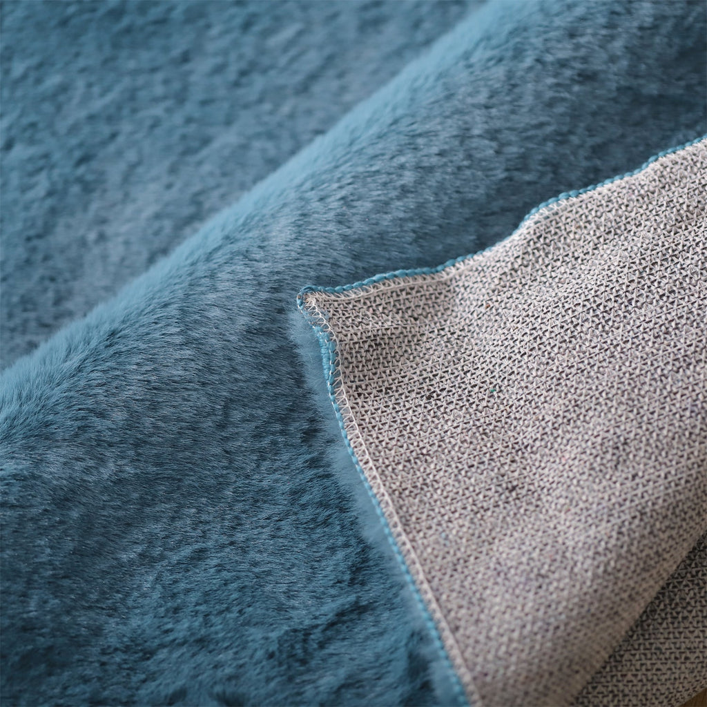 Kasentex Spring Fluffy Elegant Faux Fur Area Rugs, Ultra Soft, Room Decor, Graduation Gifts, Fathers Day Gift, Mom Gift, Easter Gift by Kasentex