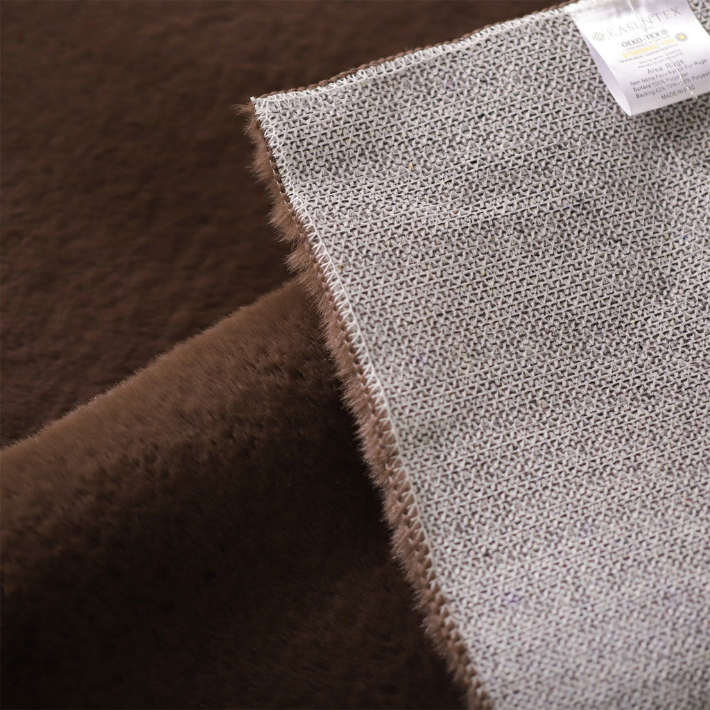 Kasentex Spring Fluffy Elegant Faux Fur Area Rugs, Ultra Soft, Room Decor, Graduation Gifts, Fathers Day Gift, Mom Gift, Easter Gift by Kasentex