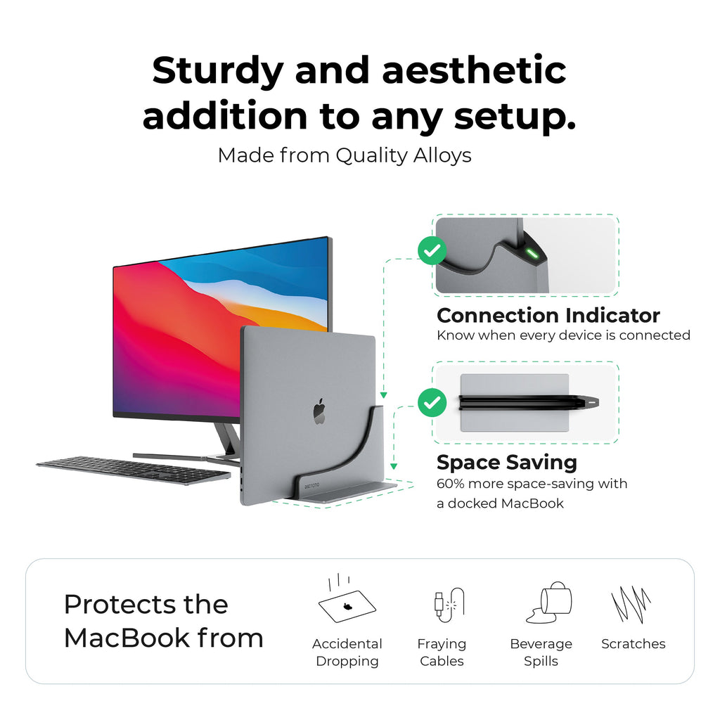 Ascrono® MacBook Docking Station by Ascrono