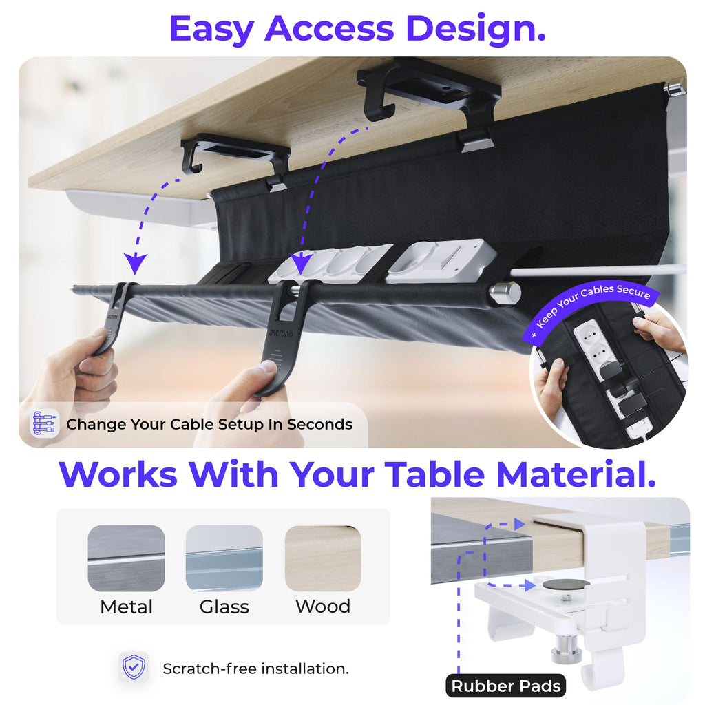 Ascrono® CableCare Tray by Ascrono