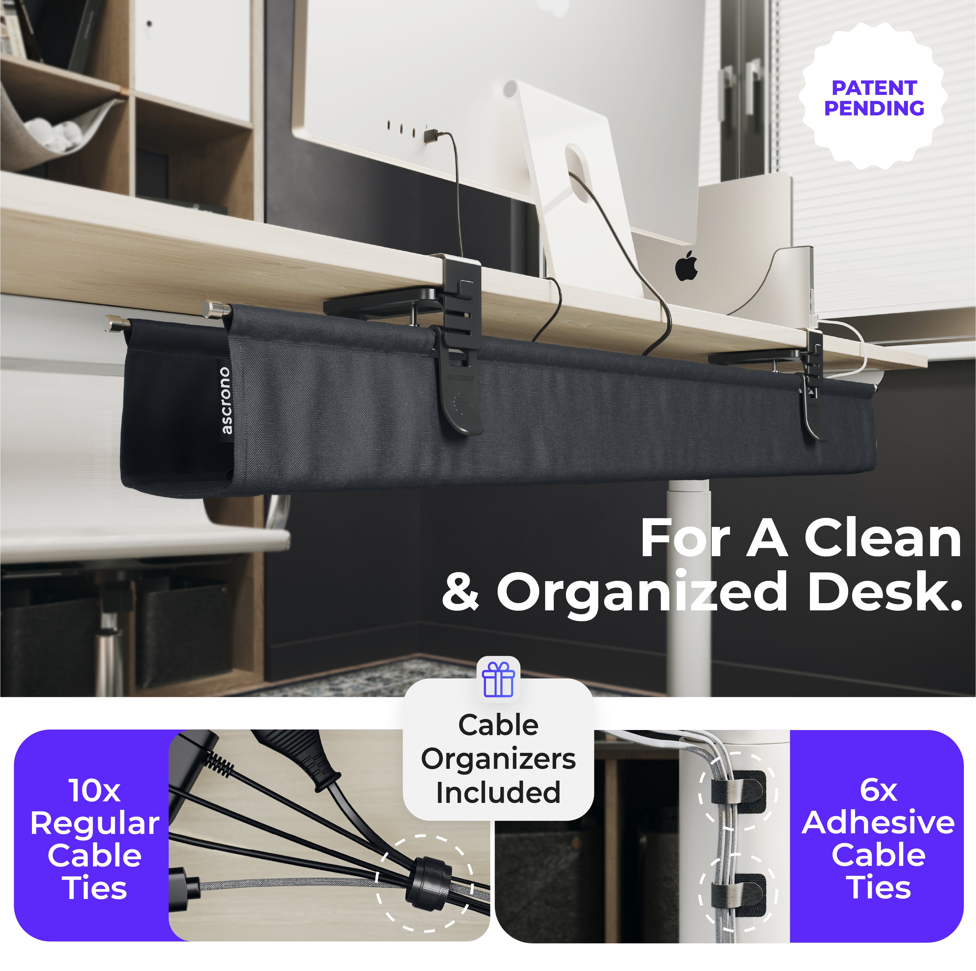 Ascrono® CableCare Tray by Ascrono