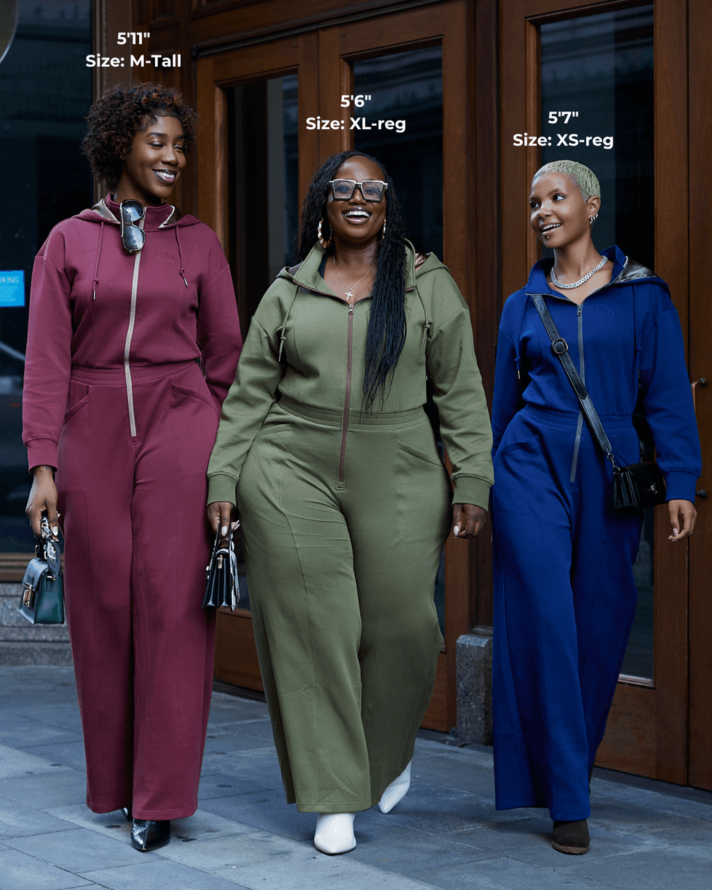 Green Satin Lined Jumpsuit by KINApparel