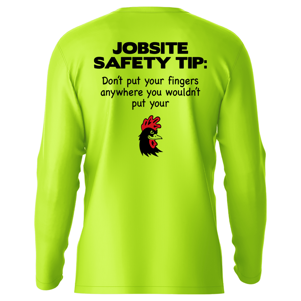 Jobsite - Hi-Visibility UPF 50 Long Sleeve Sun Shirt by Armed American Supply