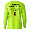 Jobsite - Hi-Visibility UPF 50 Long Sleeve Sun Shirt by Armed American Supply