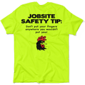 Jobsite - Safety Yellow T-Shirt by Armed American Supply