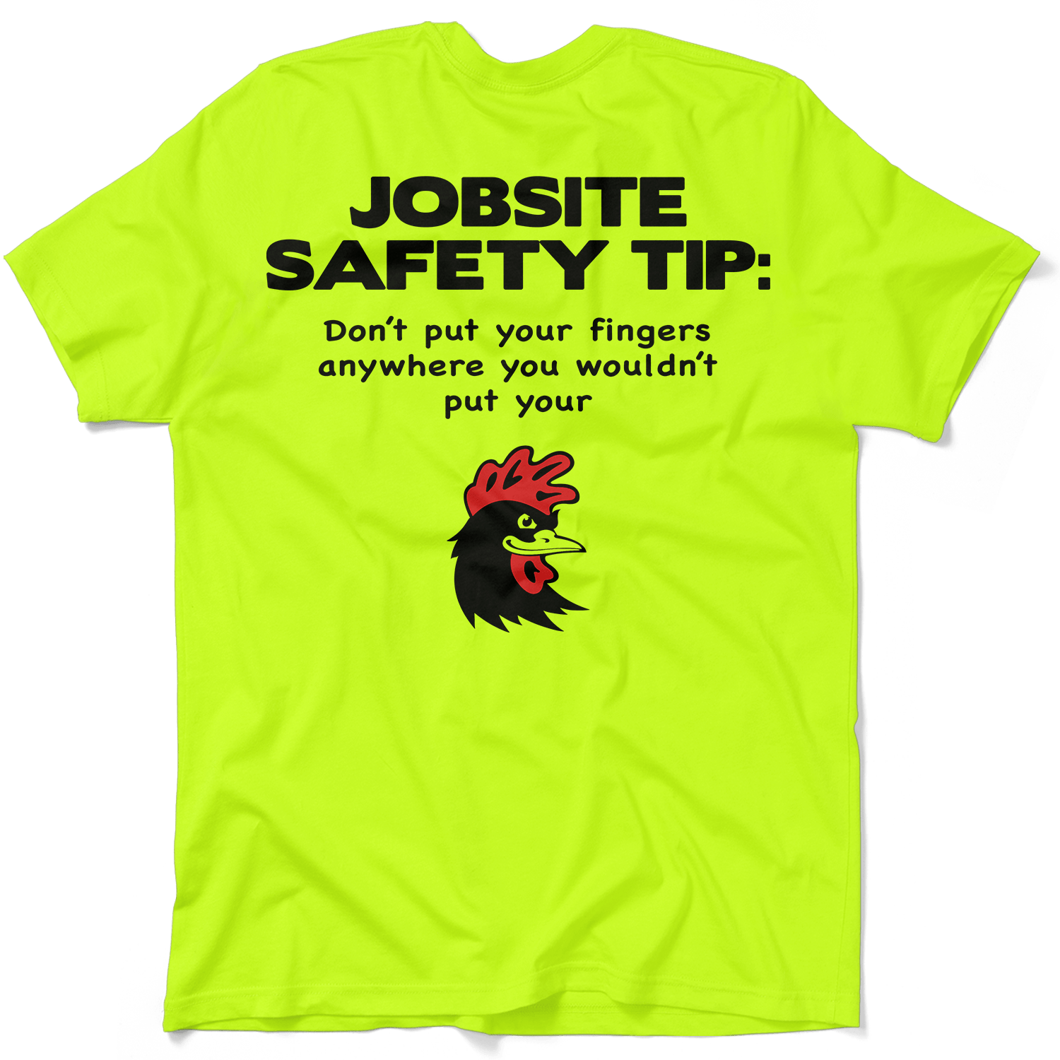 Jobsite - Safety Yellow T-Shirt by Armed American Supply