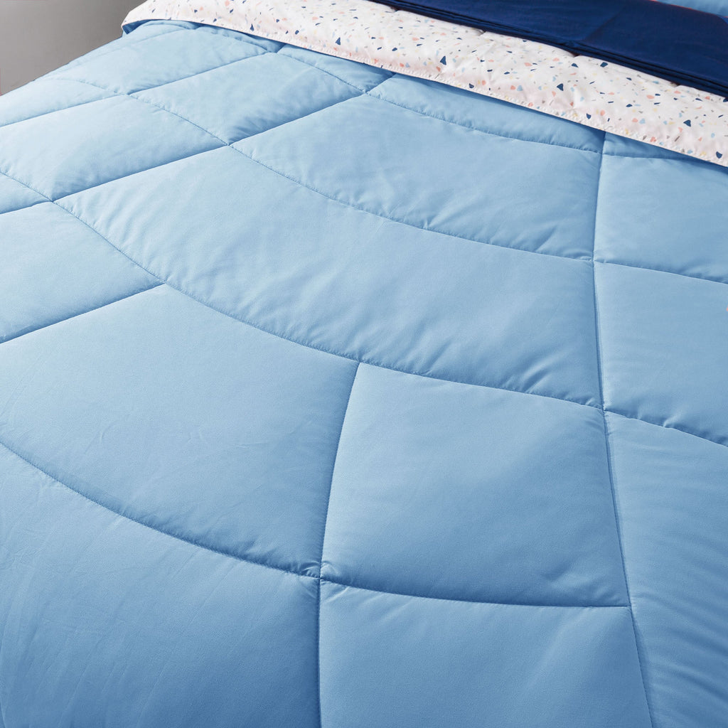 Kasentex Reversible 5 and 7 Piece Ultra Soft Cozy Bed Comforter Sets, Room Decor by Kasentex