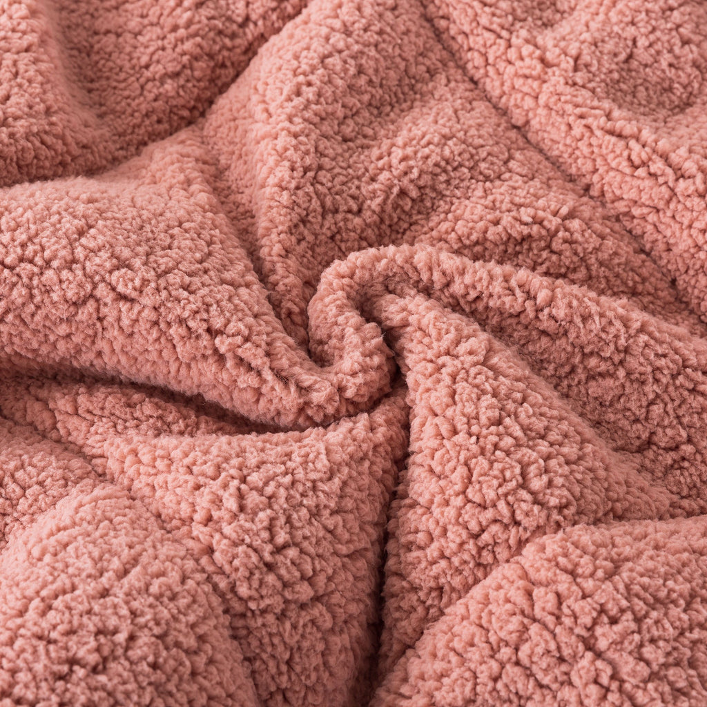 Kasentex Ultra Soft All Season Reversible Plush Sherpa Lined Comforter, Twin, Queen, King by Kasentex