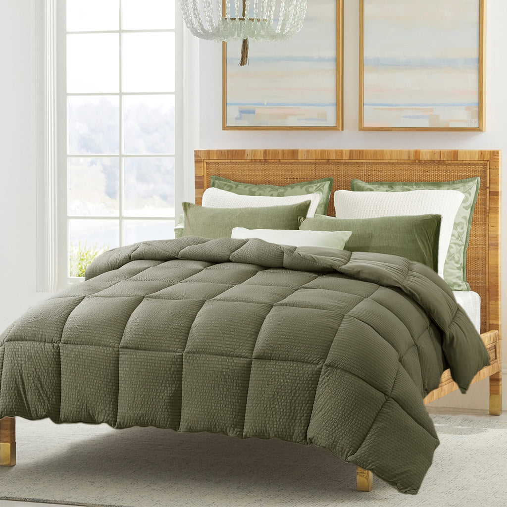 Kasentex Ultra Soft All Season Down Alternative Reversible Comforter, Twin, Queen, King, Room Decor, Graduation Gifts by Kasentex