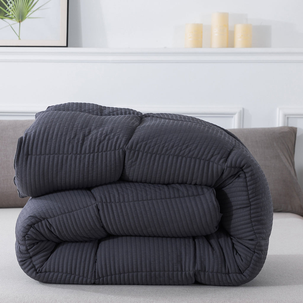Kasentex Ultra Soft All Season Down Alternative Reversible Comforter, Twin, Queen, King, Room Decor, Graduation Gifts by Kasentex