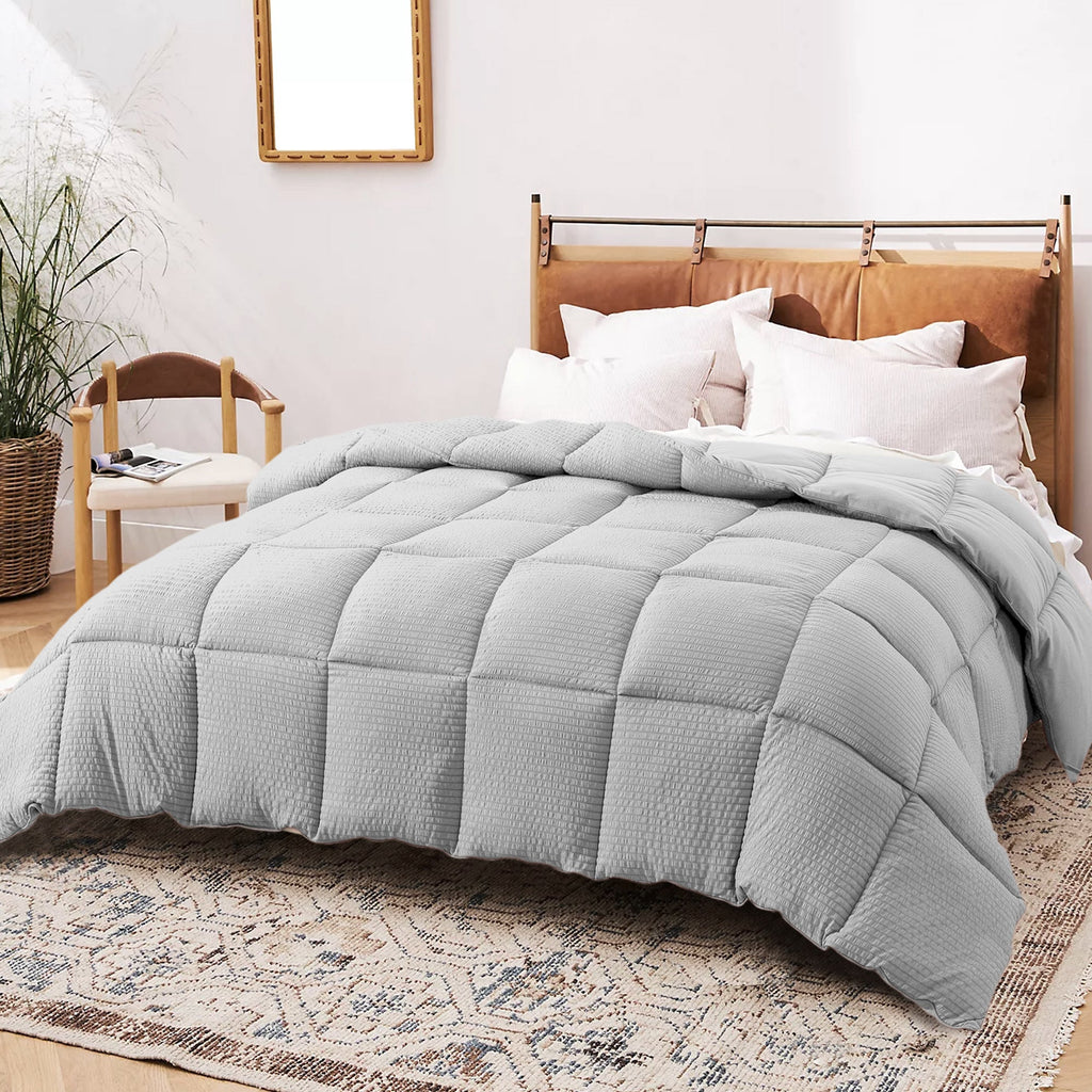 Kasentex Ultra Soft All Season Down Alternative Reversible Comforter, Twin, Queen, King, Room Decor, Graduation Gifts by Kasentex