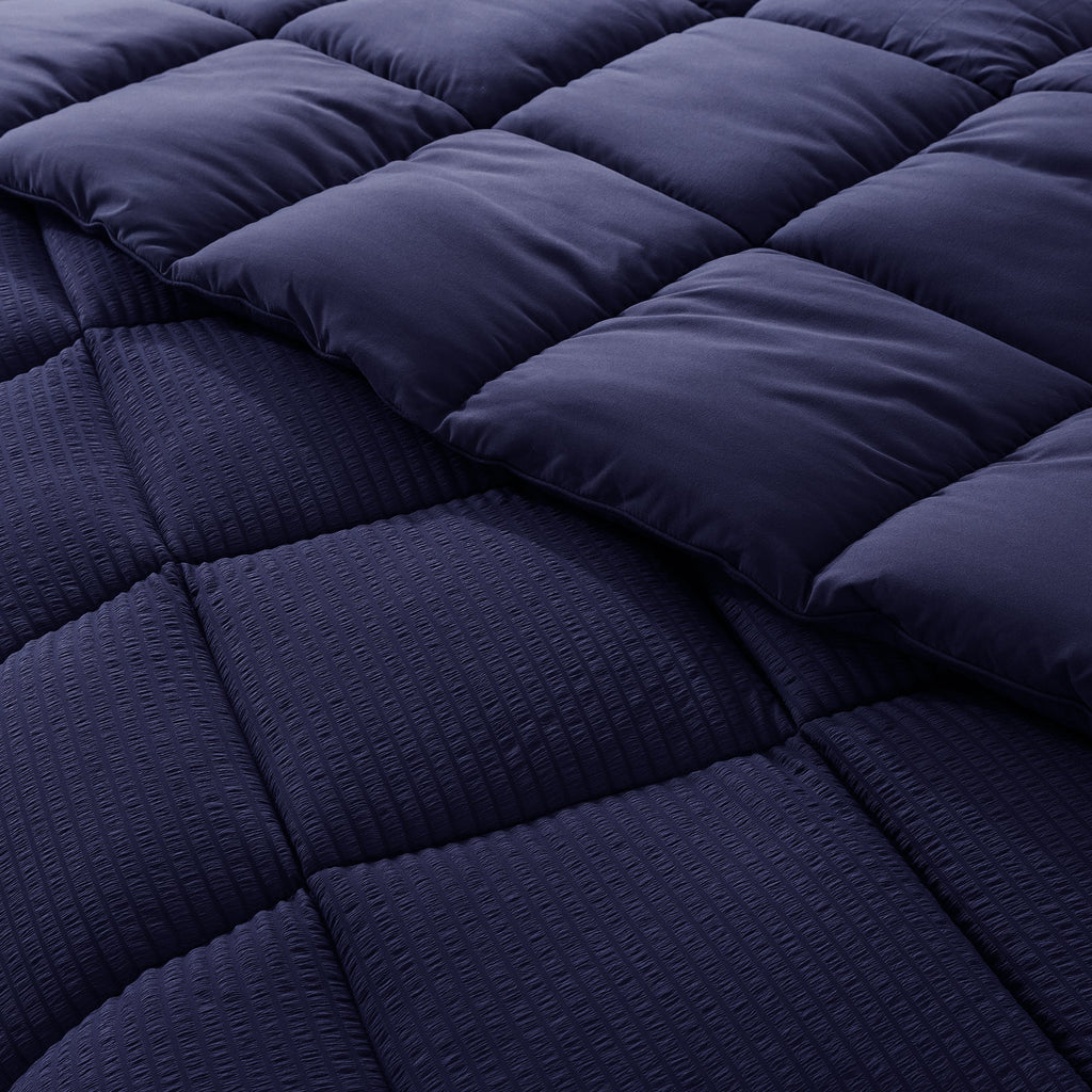 Kasentex Ultra Soft All Season Down Alternative Reversible Comforter, Twin, Queen, King, Room Decor, Graduation Gifts by Kasentex