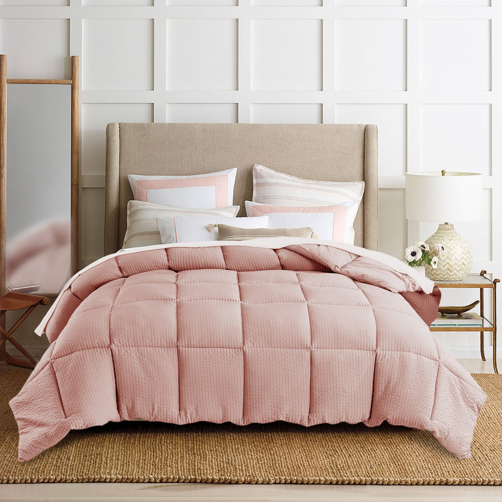 Kasentex Ultra Soft All Season Down Alternative Reversible Comforter, Twin, Queen, King, Room Decor, Graduation Gifts by Kasentex