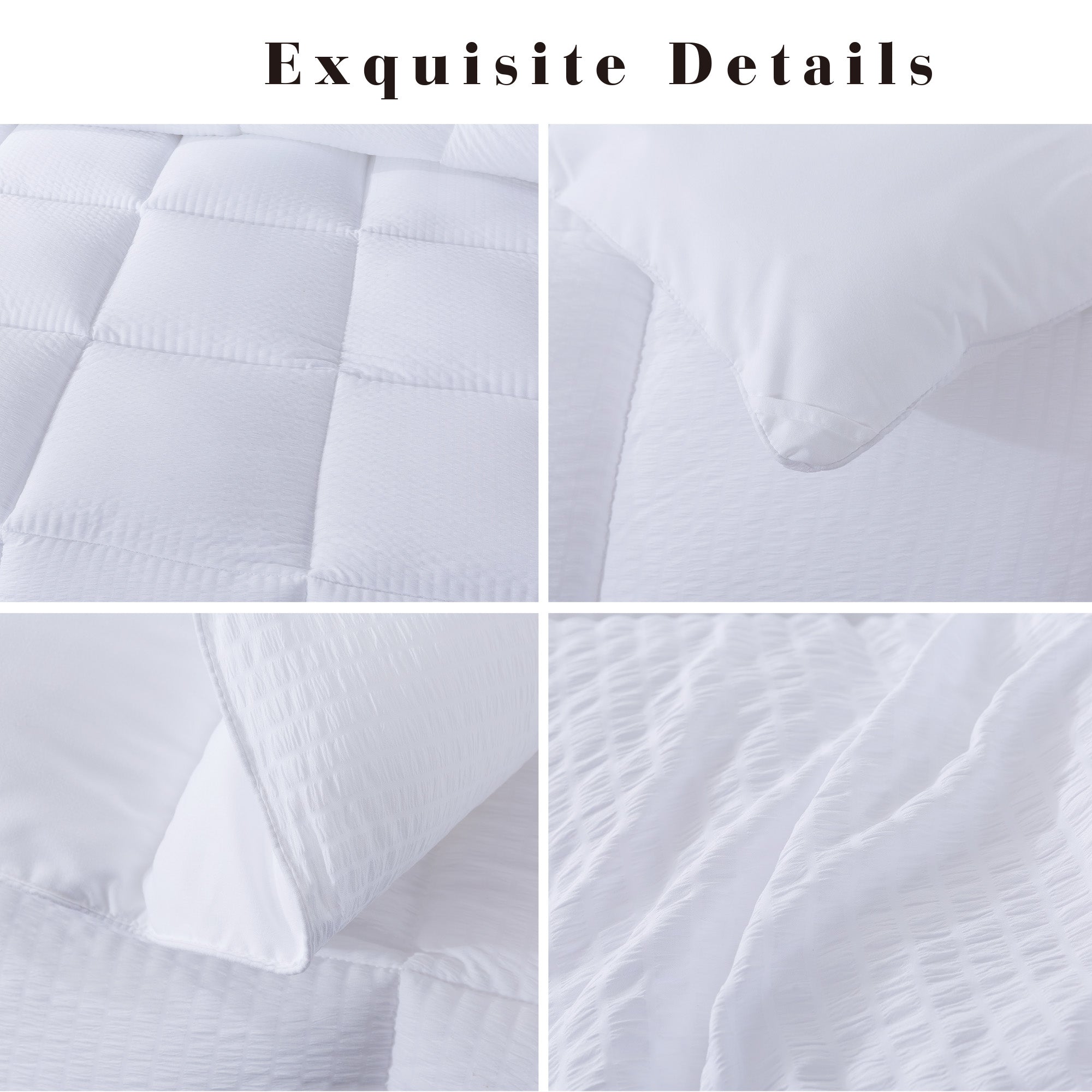 Kasentex Ultra Soft All Season Down Alternative Reversible Comforter, Twin, Queen, King, Room Decor, Graduation Gifts by Kasentex