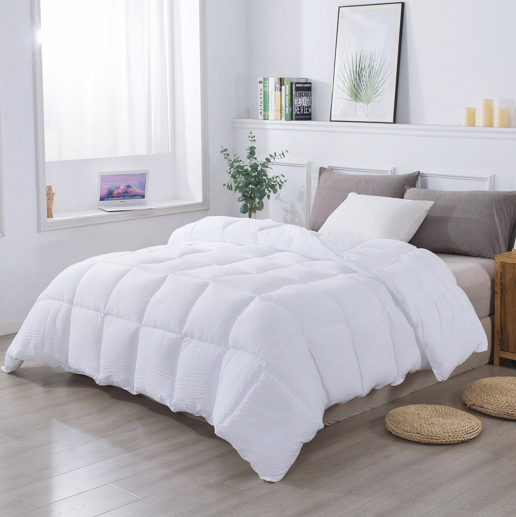 Kasentex Ultra Soft All Season Down Alternative Reversible Comforter, Twin, Queen, King, Room Decor, Graduation Gifts by Kasentex