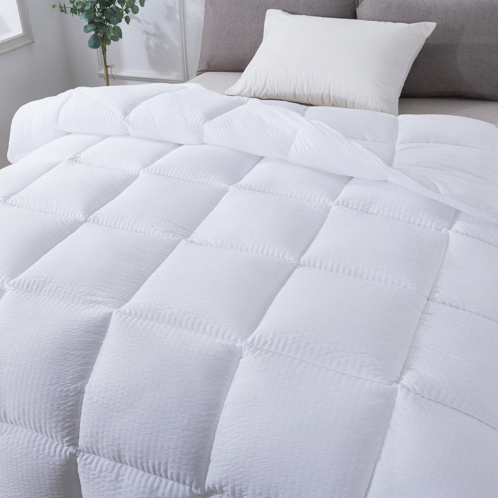Kasentex Ultra Soft All Season Down Alternative Reversible Comforter, Twin, Queen, King, Room Decor, Graduation Gifts by Kasentex
