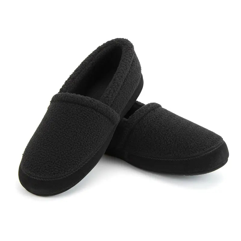 Polar Feet Men's Perfect Mocs - Black Berber by Polar Feet® LLC
