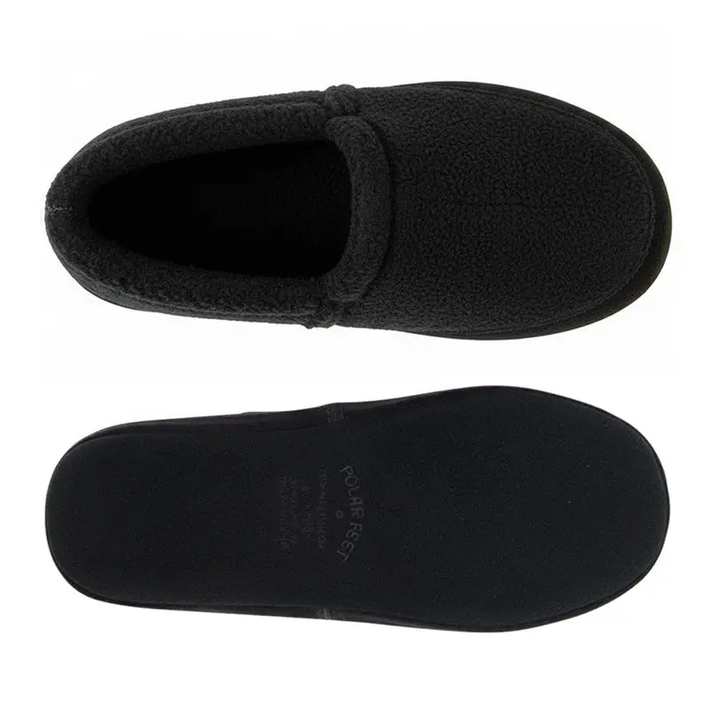 Polar Feet Men's Perfect Mocs - Black Berber by Polar Feet® LLC