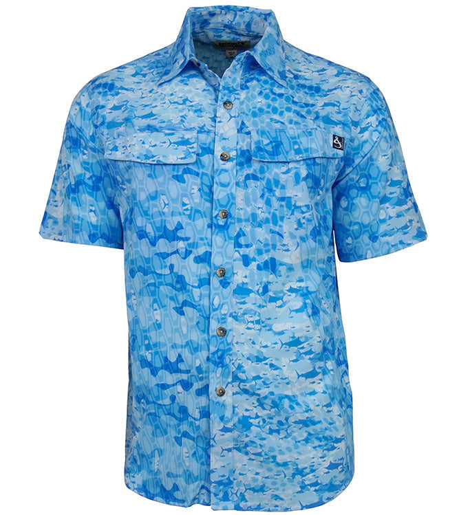 Men's Fishtek UV Vented Fishing Shirt by Hook & Tackle