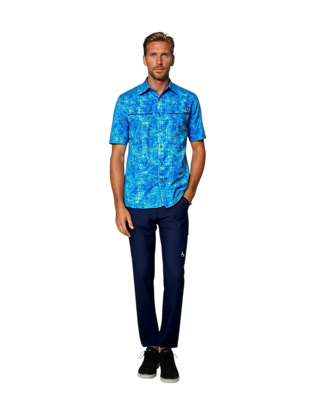 Men's Chaos UV Vented Fishing Shirt by Hook & Tackle