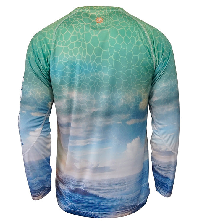 Men's Bull Dolphin L/S UV Fishing Shirt by Hook & Tackle