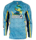 Men's Mahi Scales L/S UV Fishing Shirt by Hook & Tackle