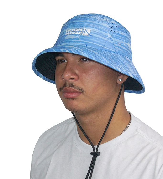 Marlin Latitude Printed Bucket Hat by Hook & Tackle