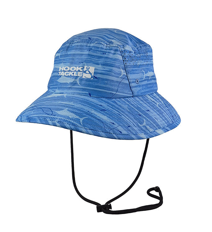 Marlin Latitude Printed Bucket Hat by Hook & Tackle