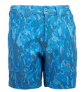 Men's Geo Camo Beer Can Lightweight Stretch Short by Hook & Tackle