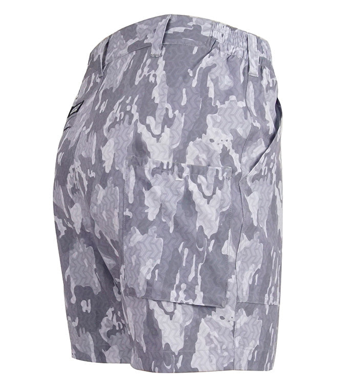 Men's Geo Camo Beer Can Lightweight Stretch Short by Hook & Tackle