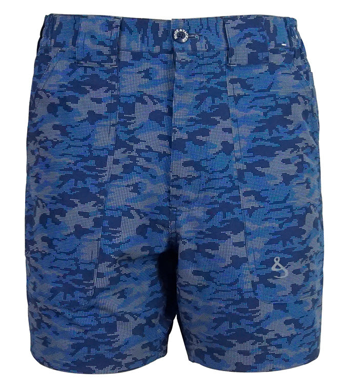 Men's Dot Camo Beer Can Lightweight Stretch Short by Hook & Tackle