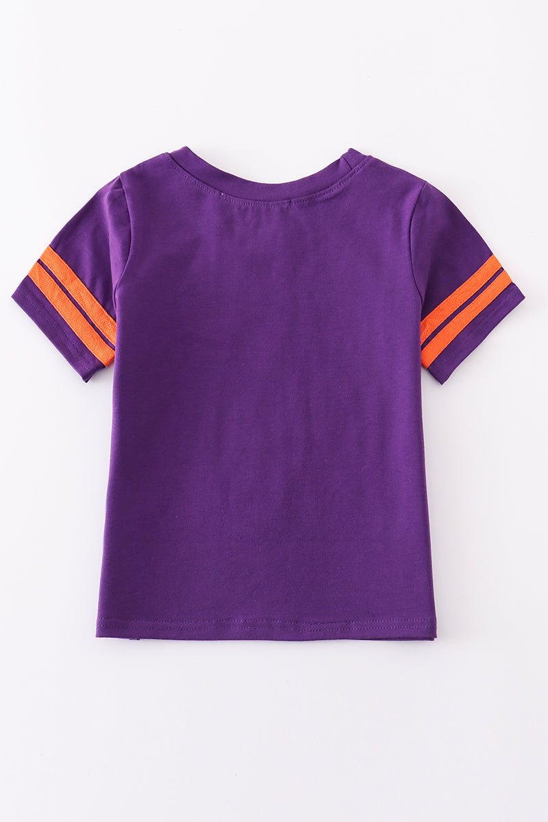 Clemson football boy top by Abby & Evie