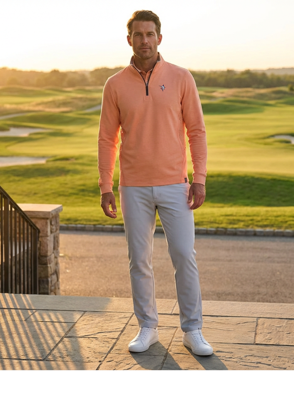 Monterey Performance Quarter Zip by White Water Life