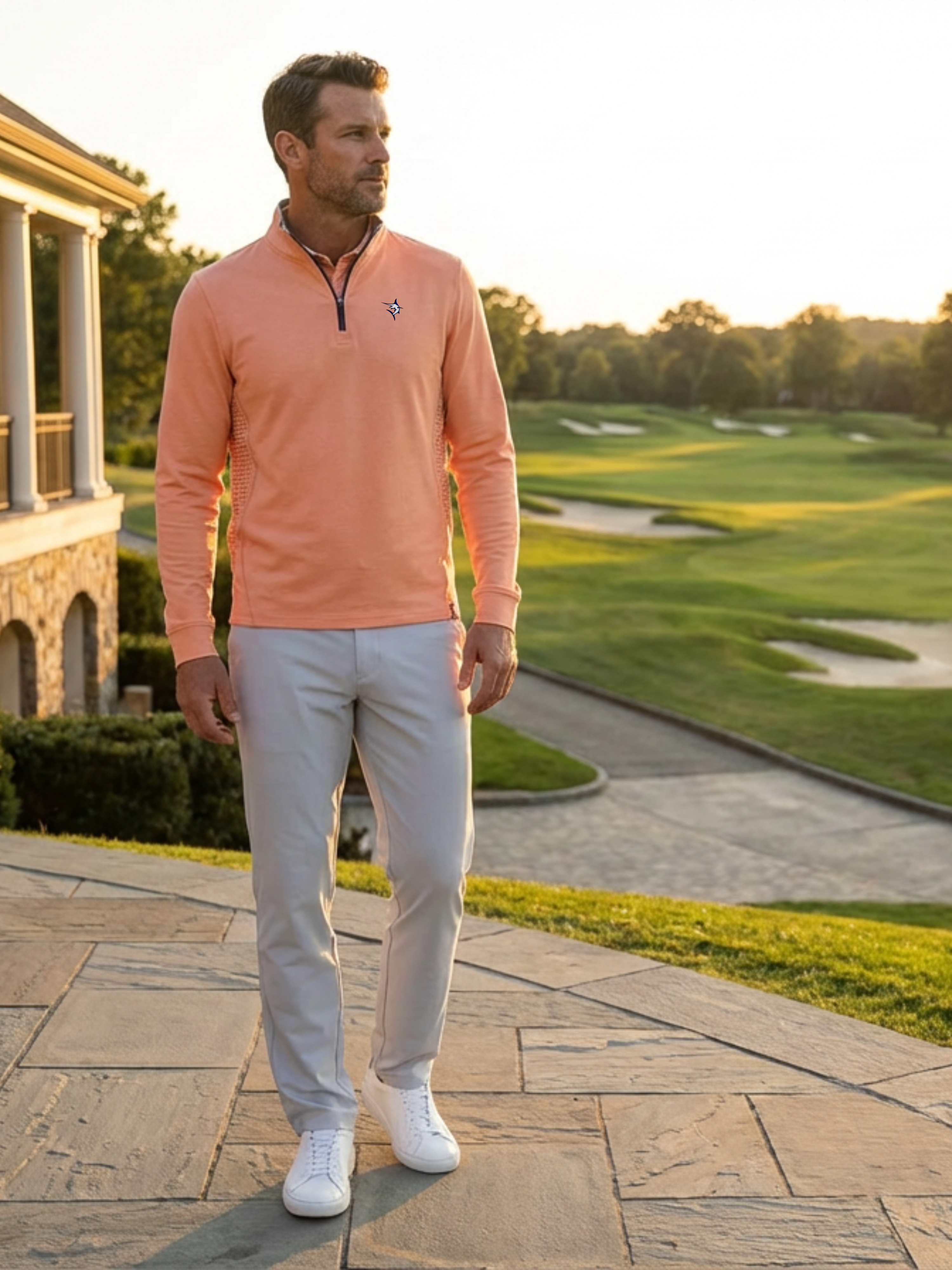 Monterey Performance Quarter Zip by White Water Life