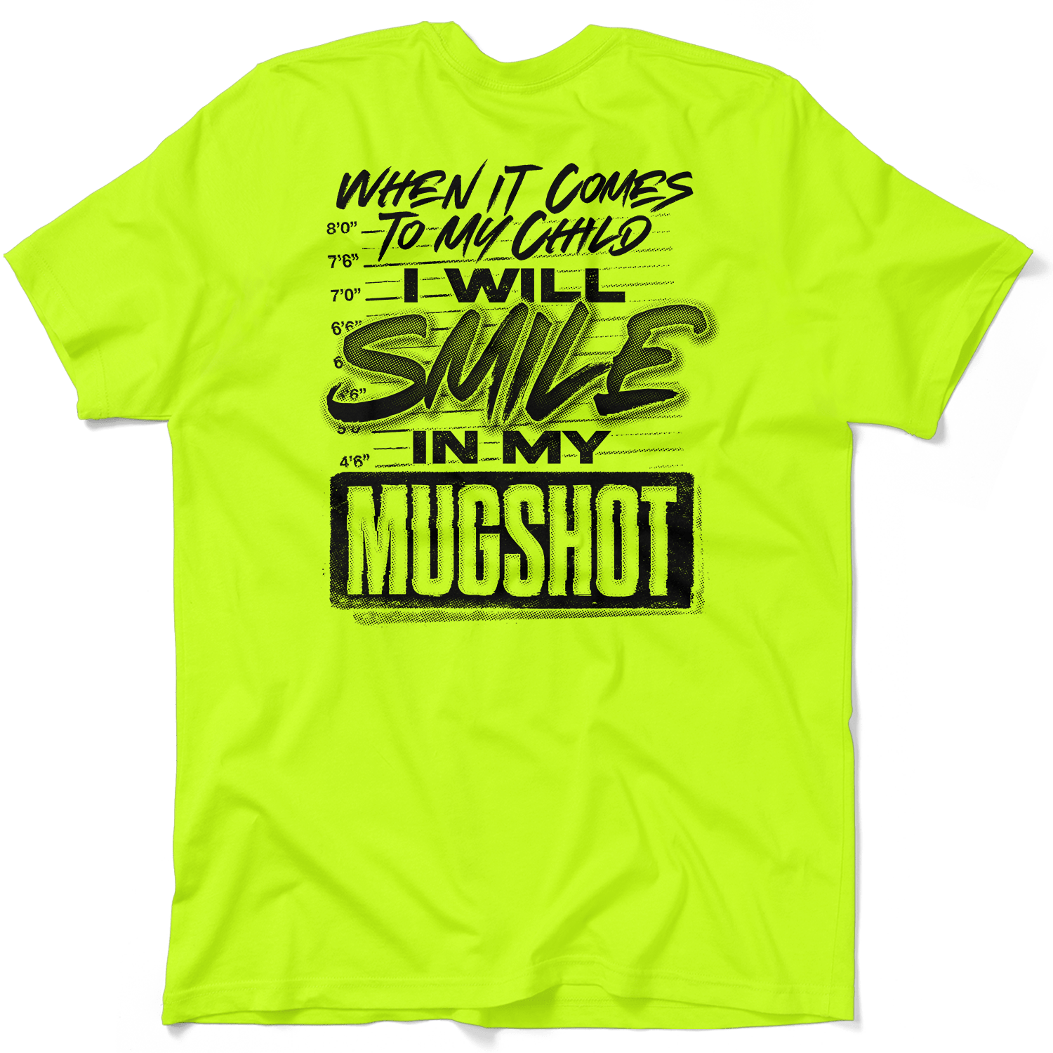 Mugshot - Safety Yellow T-Shirt by Armed American Supply