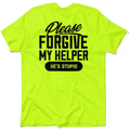 My Helper - Safety Yellow T-Shirt by Armed American Supply