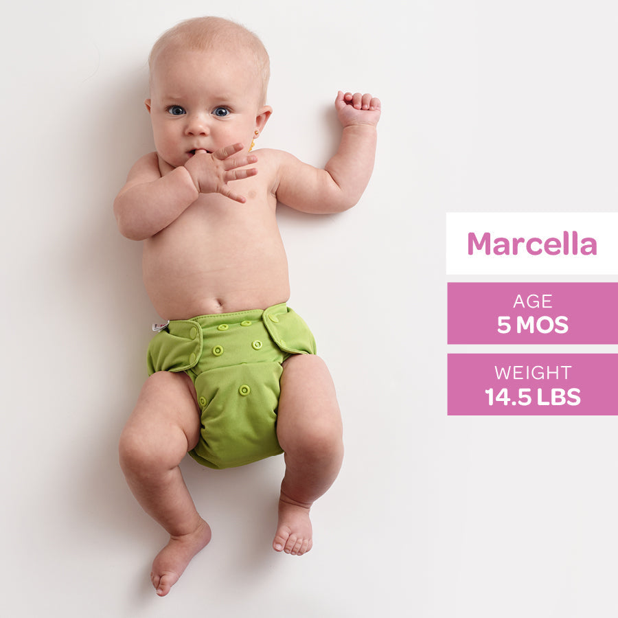 One Size Simplex in Organic Cotton by Blueberry & Me
