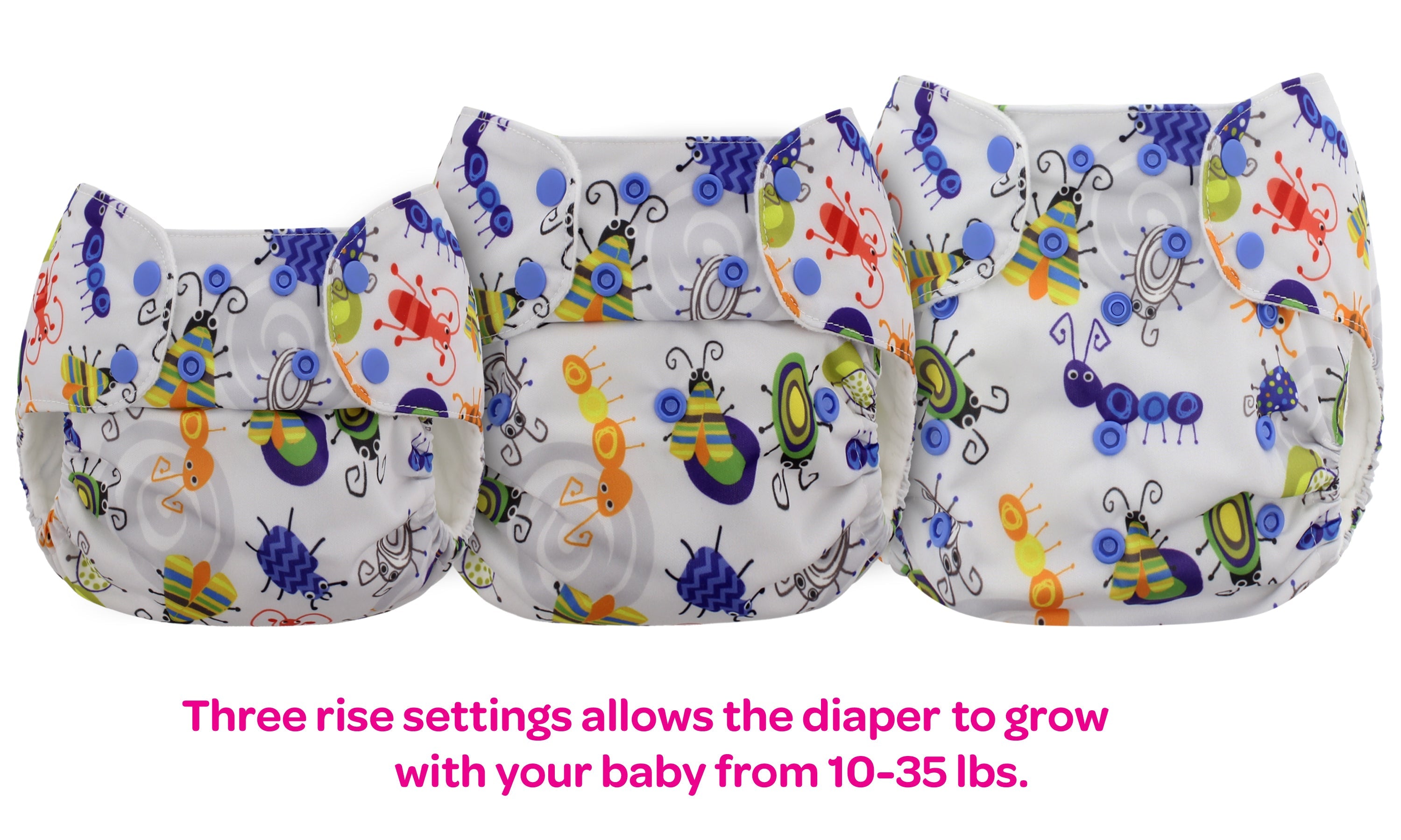 One Size Simplex in Organic Cotton by Blueberry & Me