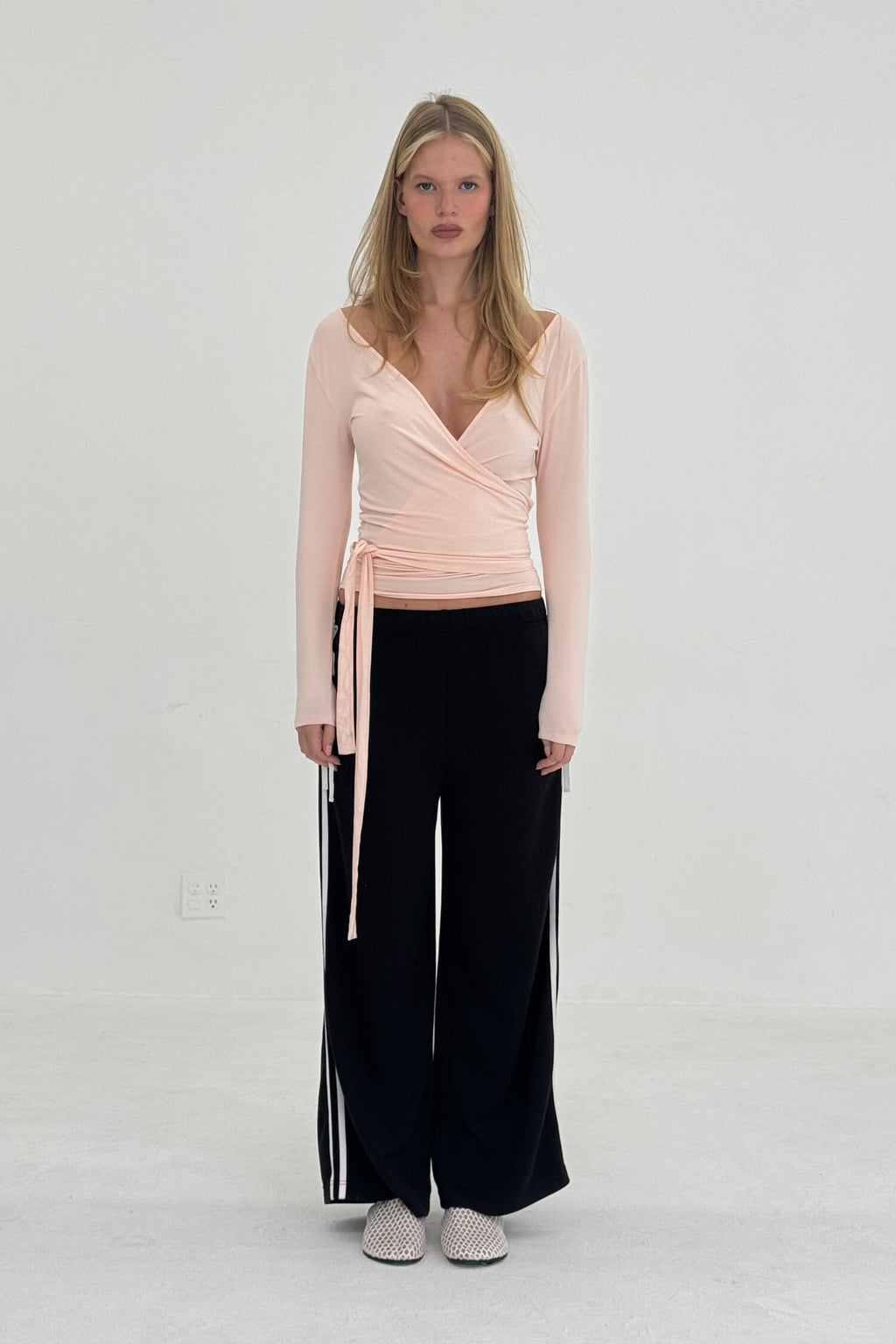 French Terry Bow Jogger by findmenowthelabel