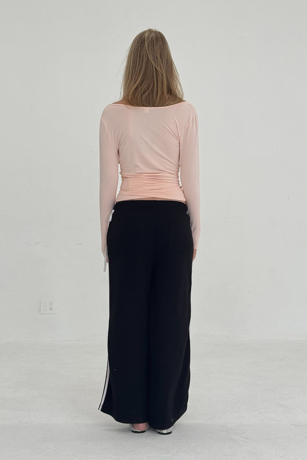 French Terry Bow Jogger by findmenowthelabel
